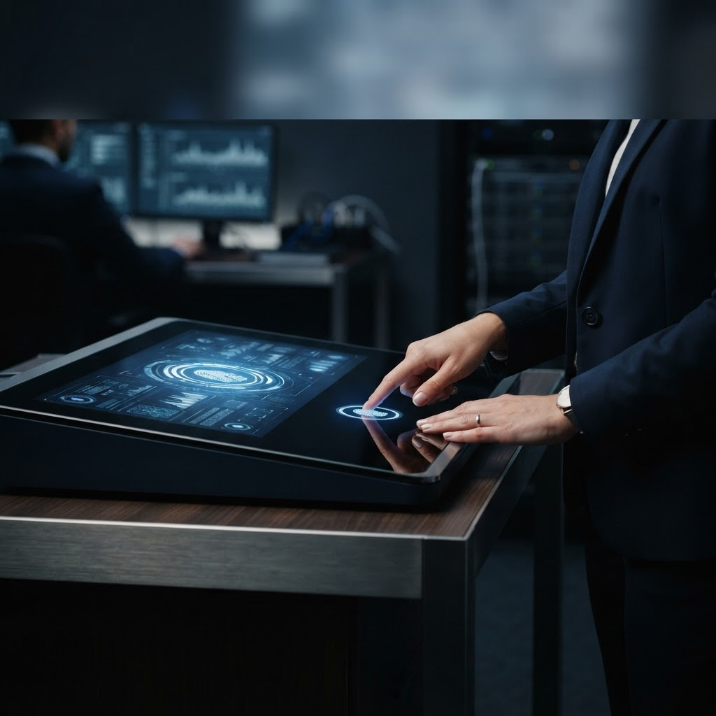 Secure identity verification workstation